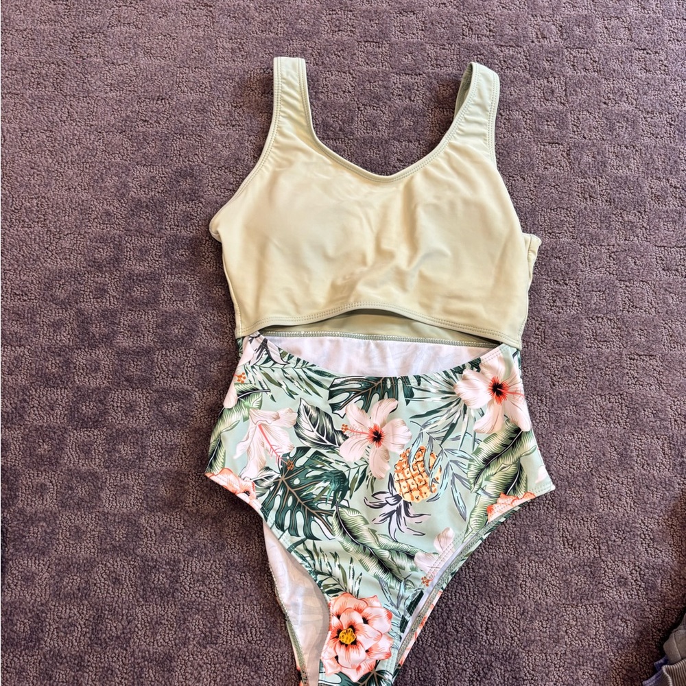 Floral One-Piece Swimsuit